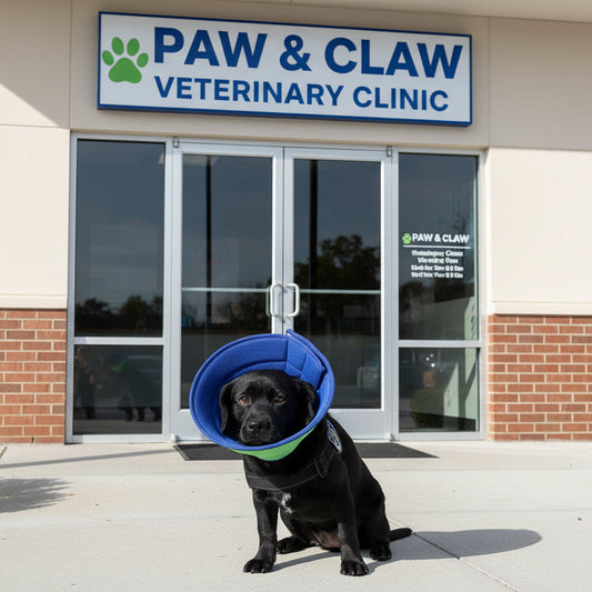 Recovery Dog Collar – Soft Protective Cone for Post‑Surgery Comfort - Fur Babies Pet Store