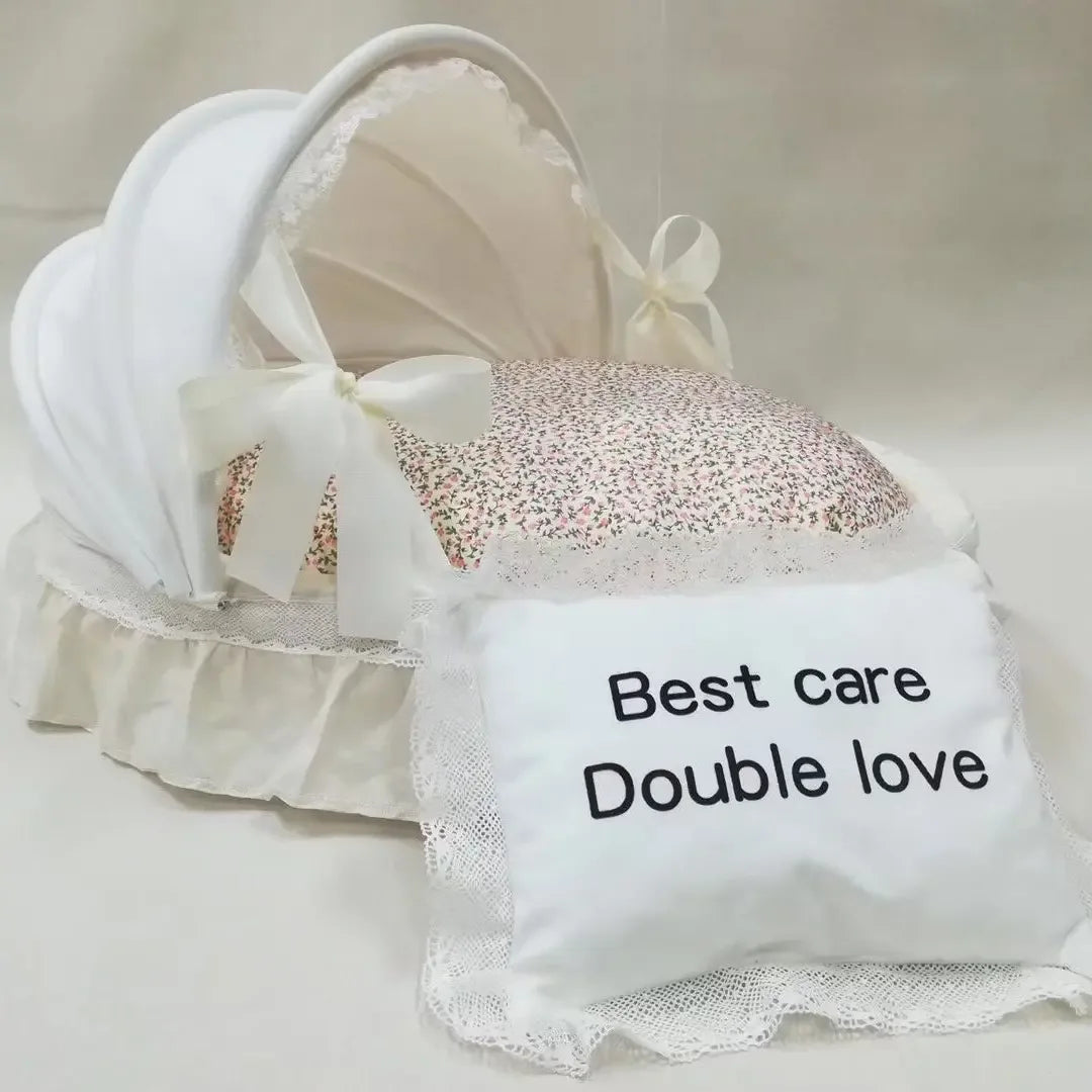 Elevated Pet Hammock Bed – Breathable Four‑Season Raised Cradle for Small Dogs - Fur Babies Pet Store