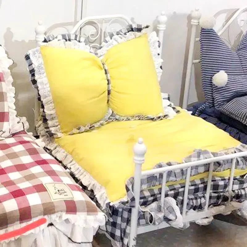 Elevated Pet Hammock Bed – Breathable Four‑Season Raised Cradle for Small Dogs - Fur Babies Pet Store