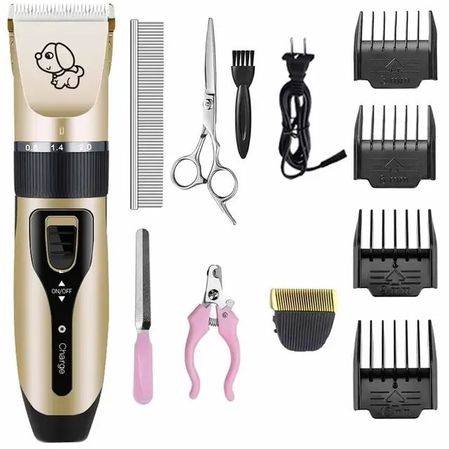 Dog Hair Clipper – Professional Low‑Noise Grooming Shaver for Home or Salon Use - Fur Babies Pet Store