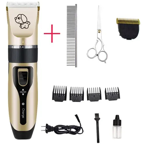 Dog Hair Clipper – Professional Low‑Noise Grooming Shaver for Home or Salon Use - Fur Babies Pet Store