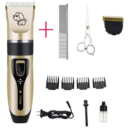 Dog Hair Clipper – Professional Low‑Noise Grooming Shaver for Home or Salon Use - Fur Babies Pet Store