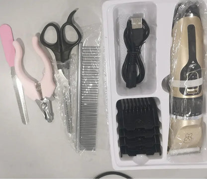 Dog Hair Clipper – Professional Low‑Noise Grooming Shaver for Home or Salon Use - Fur Babies Pet Store