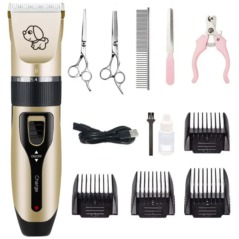 Dog Hair Clipper – Professional Low‑Noise Grooming Shaver for Home or Salon Use - Fur Babies Pet Store
