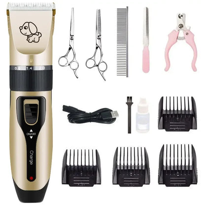 Dog Hair Clipper – Professional Low‑Noise Grooming Shaver for Home or Salon Use - Fur Babies Pet Store