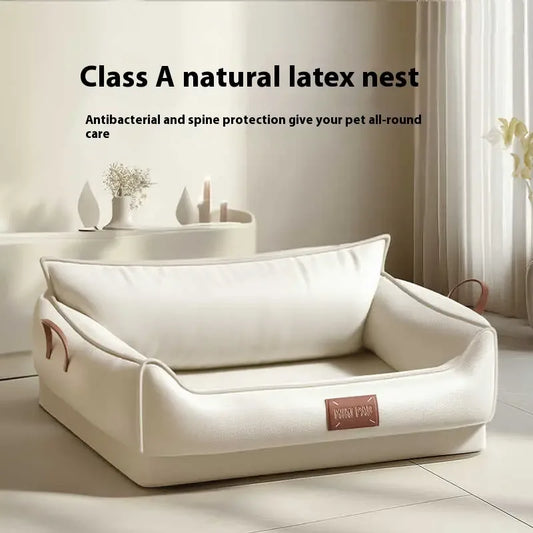 Waterproof Four‑Season Dog Kennel Bed – Warm Tear‑Resistant Indoor/Outdoor Shelter - Fur Babies Pet Store