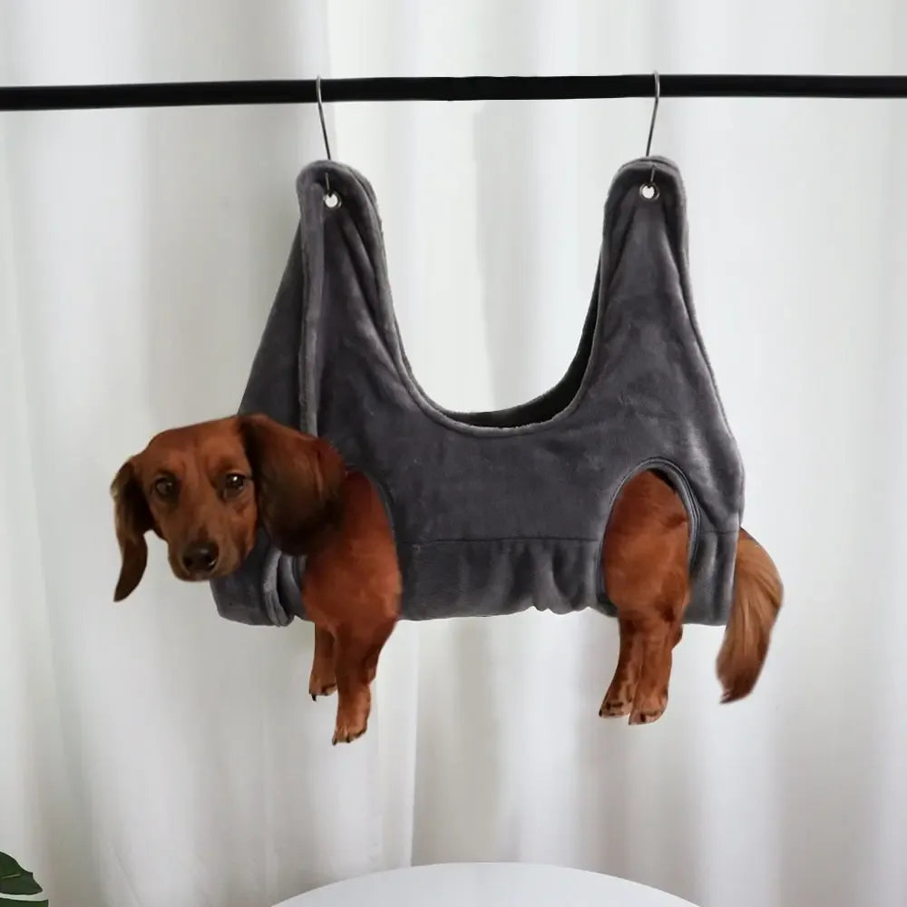 Dog Grooming Hammock – Safe Hanging Harness for Nail Trimming & Care - Fur Babies Pet Store
