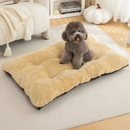 Plush Winter Dog Bed – Soft Four‑Season Comfort Mat for All Breeds - Fur Babies Pet Store