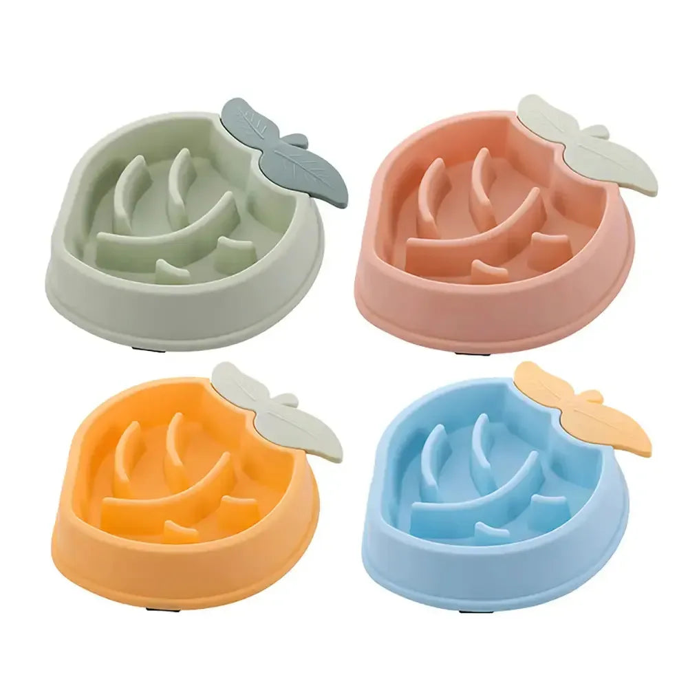 Slow Feeder Dog Bowl – Food‑Grade Anti‑Gulping Design for Healthy Eating - Fur Babies Pet Store