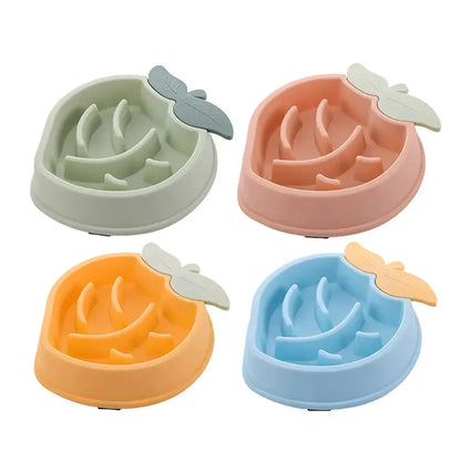 Slow Feeder Dog Bowl – Food‑Grade Anti‑Gulping Design for Healthy Eating - Fur Babies Pet Store