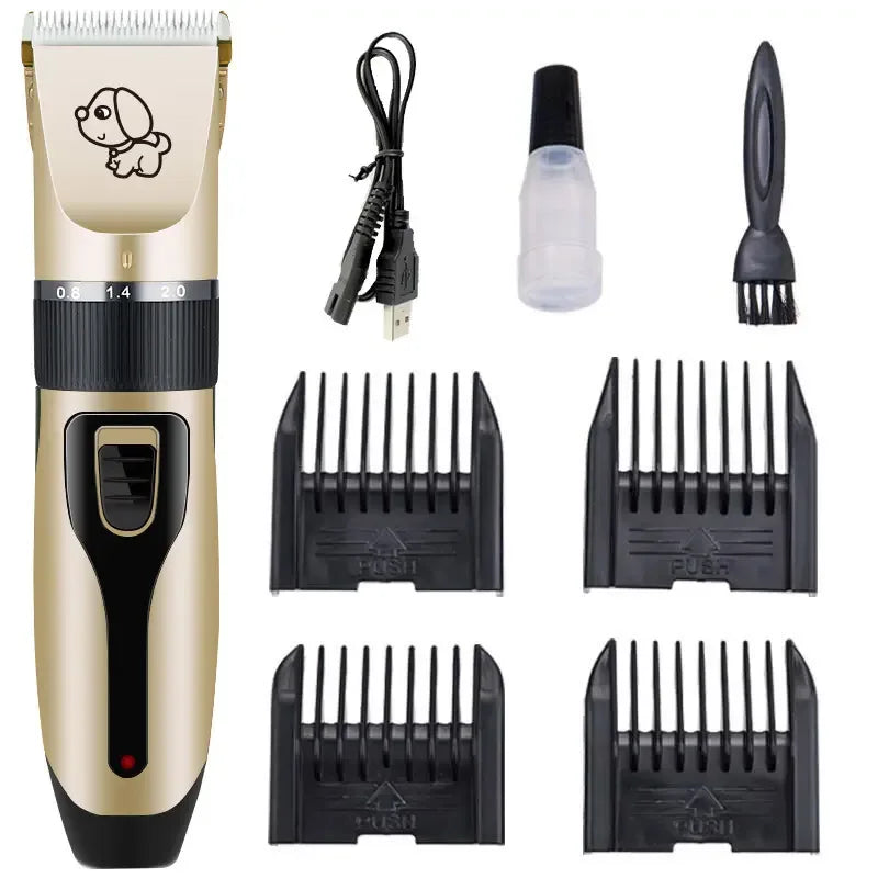 Dog Hair Clipper – Professional Low‑Noise Grooming Shaver for Home or Salon Use - Fur Babies Pet Store