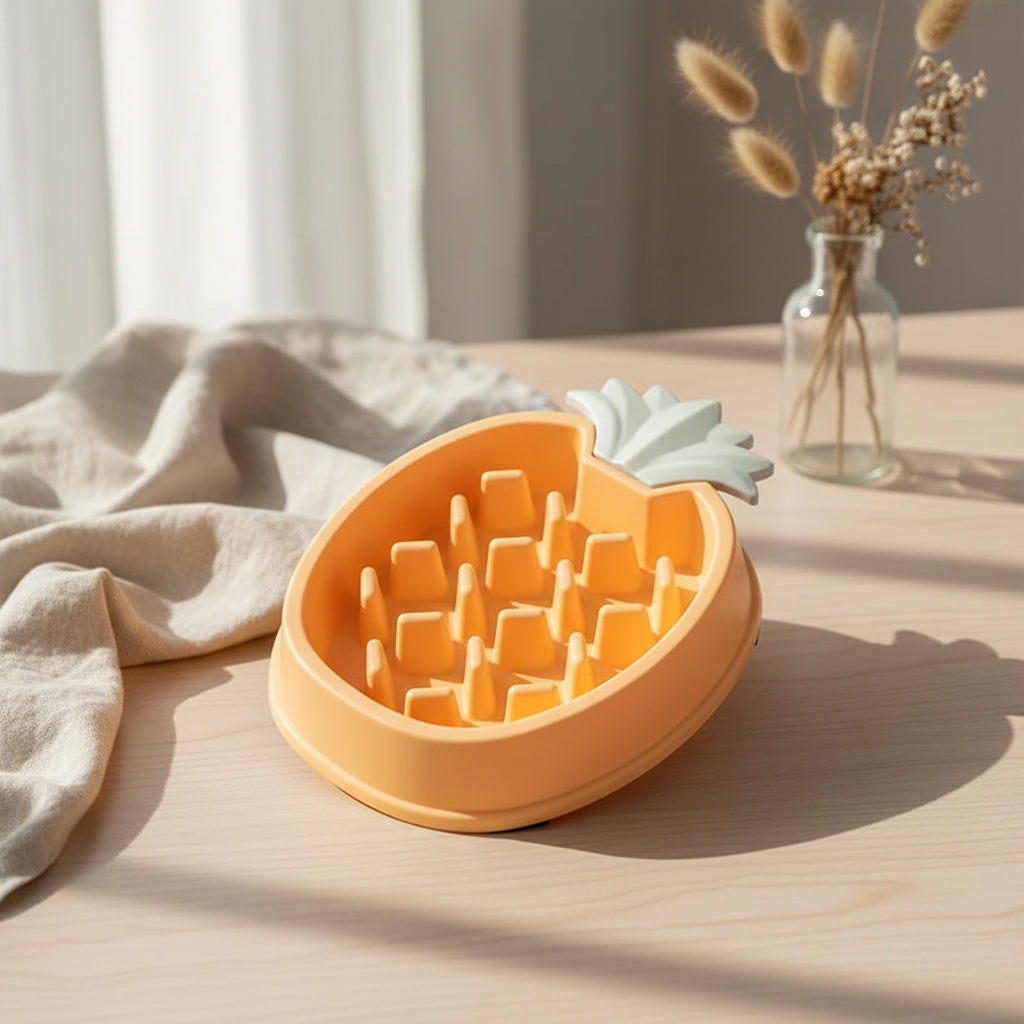 Slow Feeder Dog Bowl – Food‑Grade Anti‑Gulping Design for Healthy Eating - Fur Babies Pet Store