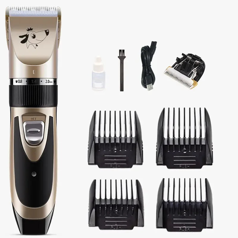 Dog Hair Clipper – Professional Low‑Noise Grooming Shaver for Home or Salon Use - Fur Babies Pet Store