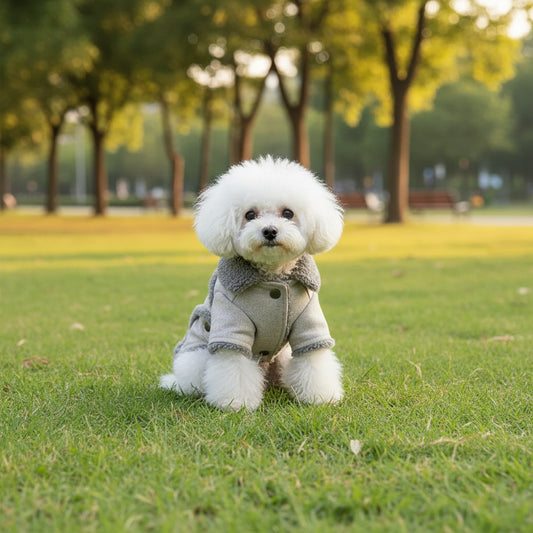 Winter Dog Jacket – Thick Warm Velvet‑Lined Coat for Small to Large Breeds - Fur Babies Pet Store