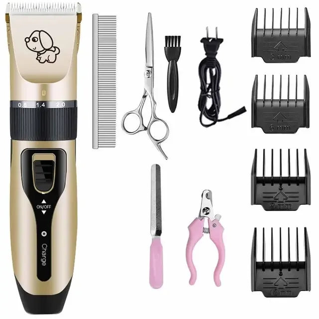 Dog Hair Clipper – Professional Low‑Noise Grooming Shaver for Home or Salon Use - Fur Babies Pet Store