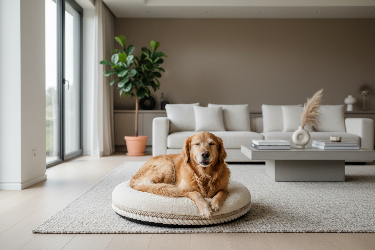 Luxury Pet Bed Lifestyle