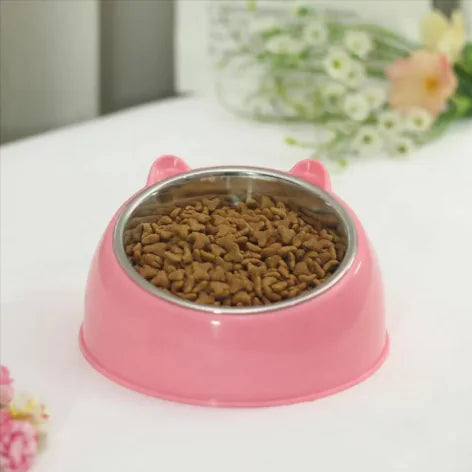 Anti-Tip Stainless Pet Feeder